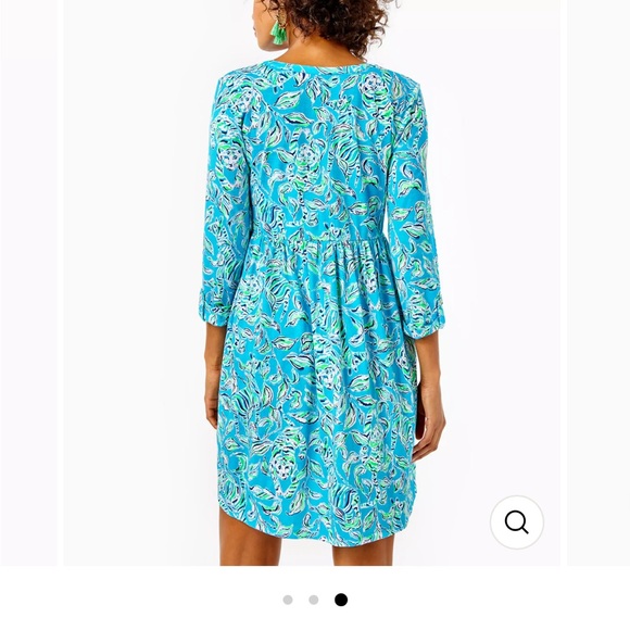 Lilly Pulitzer Loran Dress Medium - Free Shipping - Picture 5 of 6